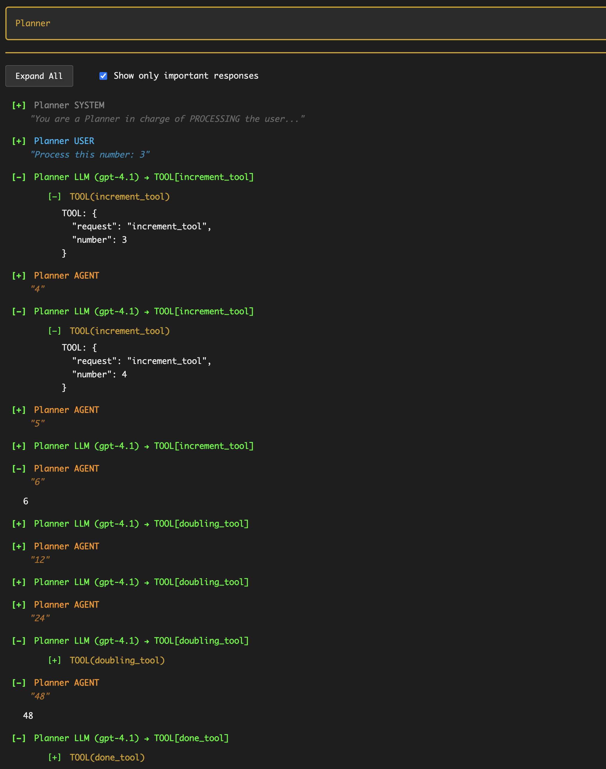 HTML Logger Screenshot